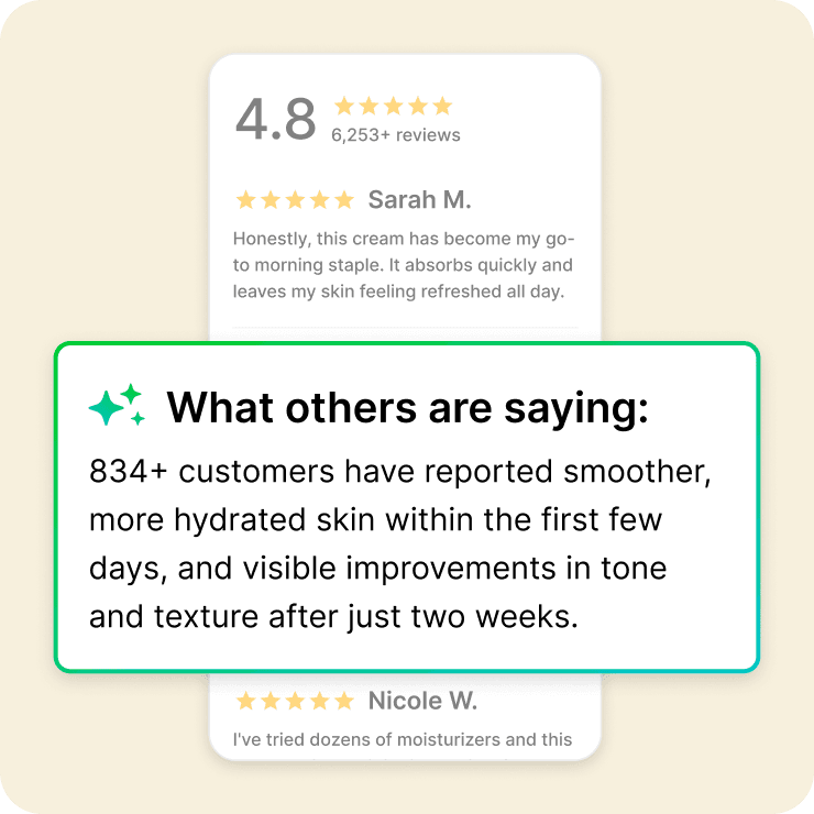 AI-generated review summary card showing what shoppers say about a product